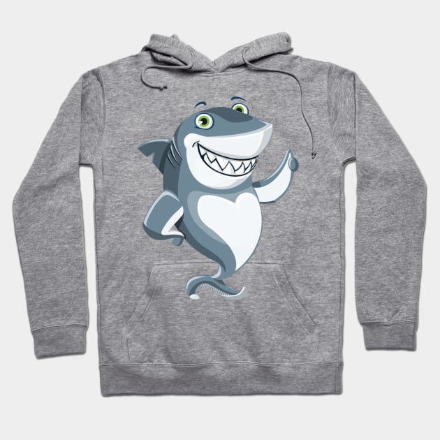 Shark Gym Hoodie by Haland 9